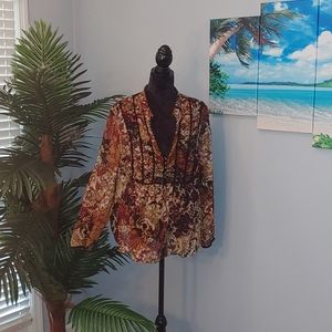 Lane Bryant Sheer Blouse